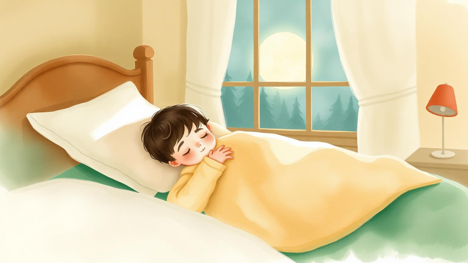 How to help a child calm down at bedtime