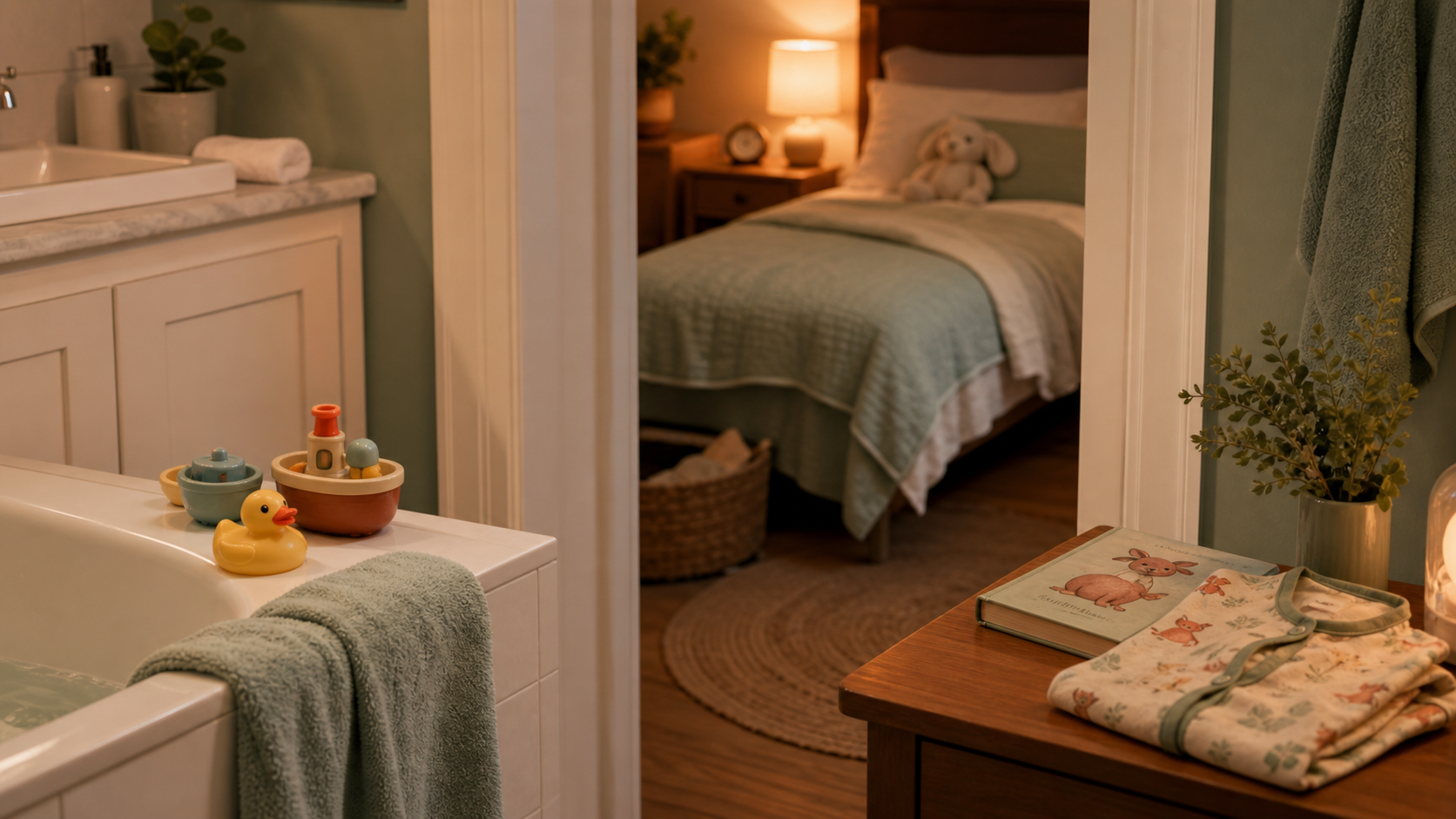 The 3 B's Bedtime Routine (Bath, Book, Bed) - Done Right