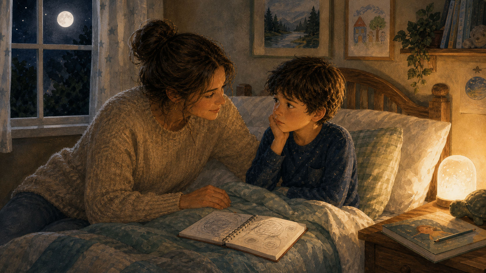 Bedtime Fears at Age 6: When Worry Replaces Monsters