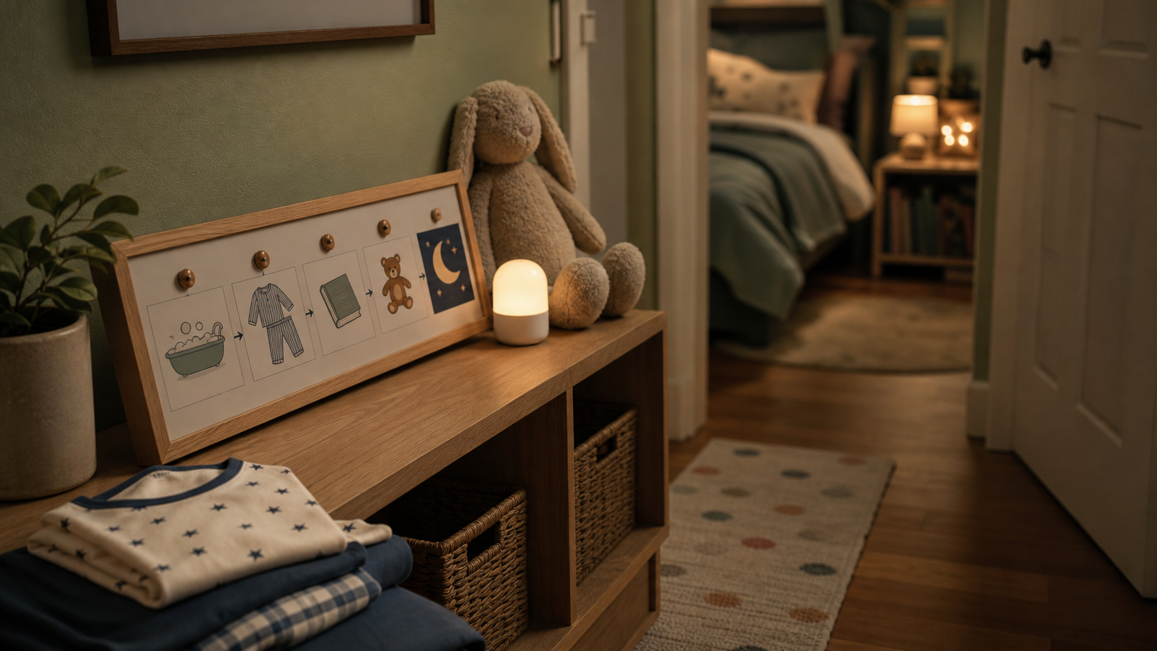 Bedtime Routine for an Anxious Child (Step-by-Step)