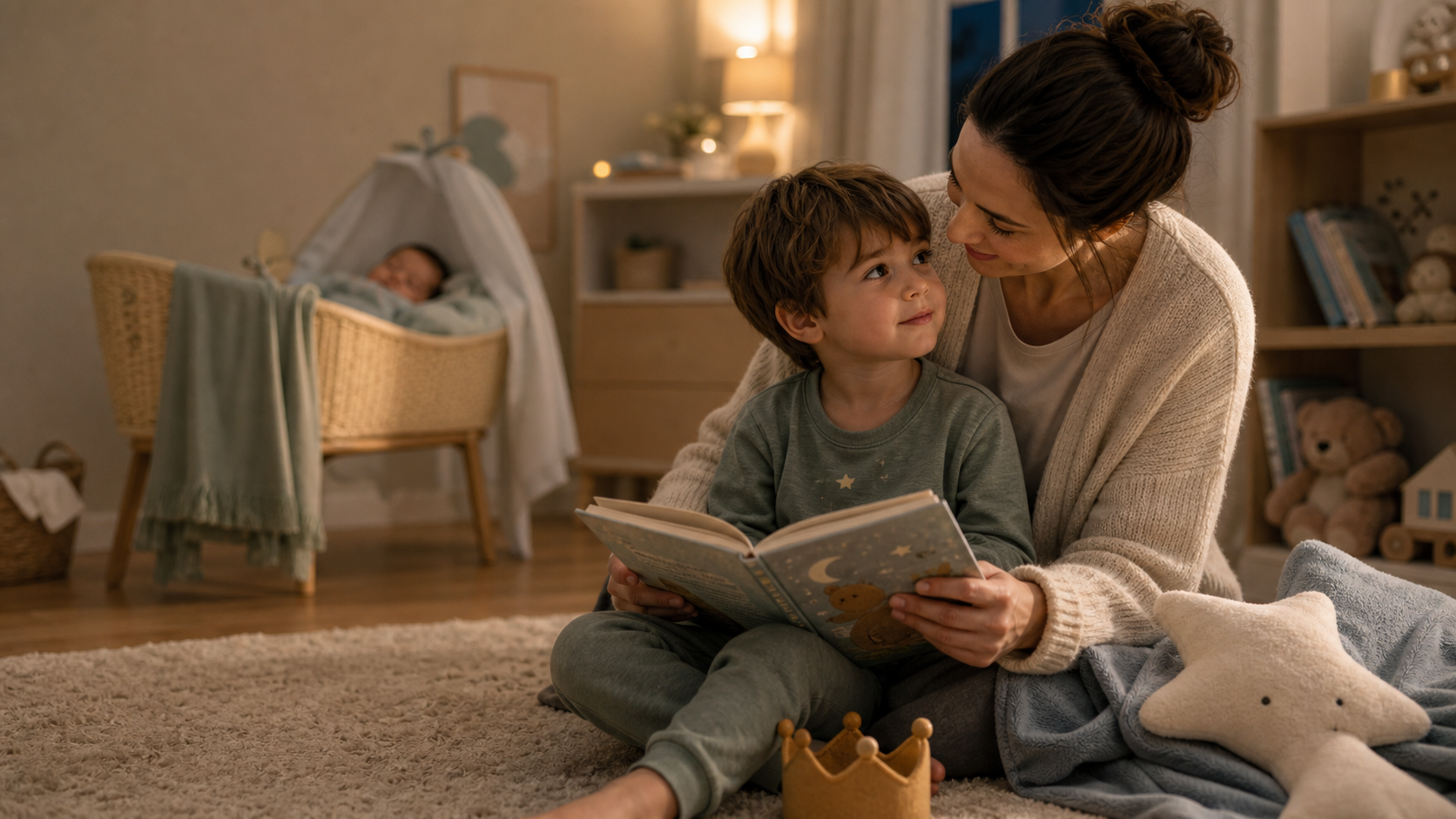 A Bedtime Story About a New Sibling