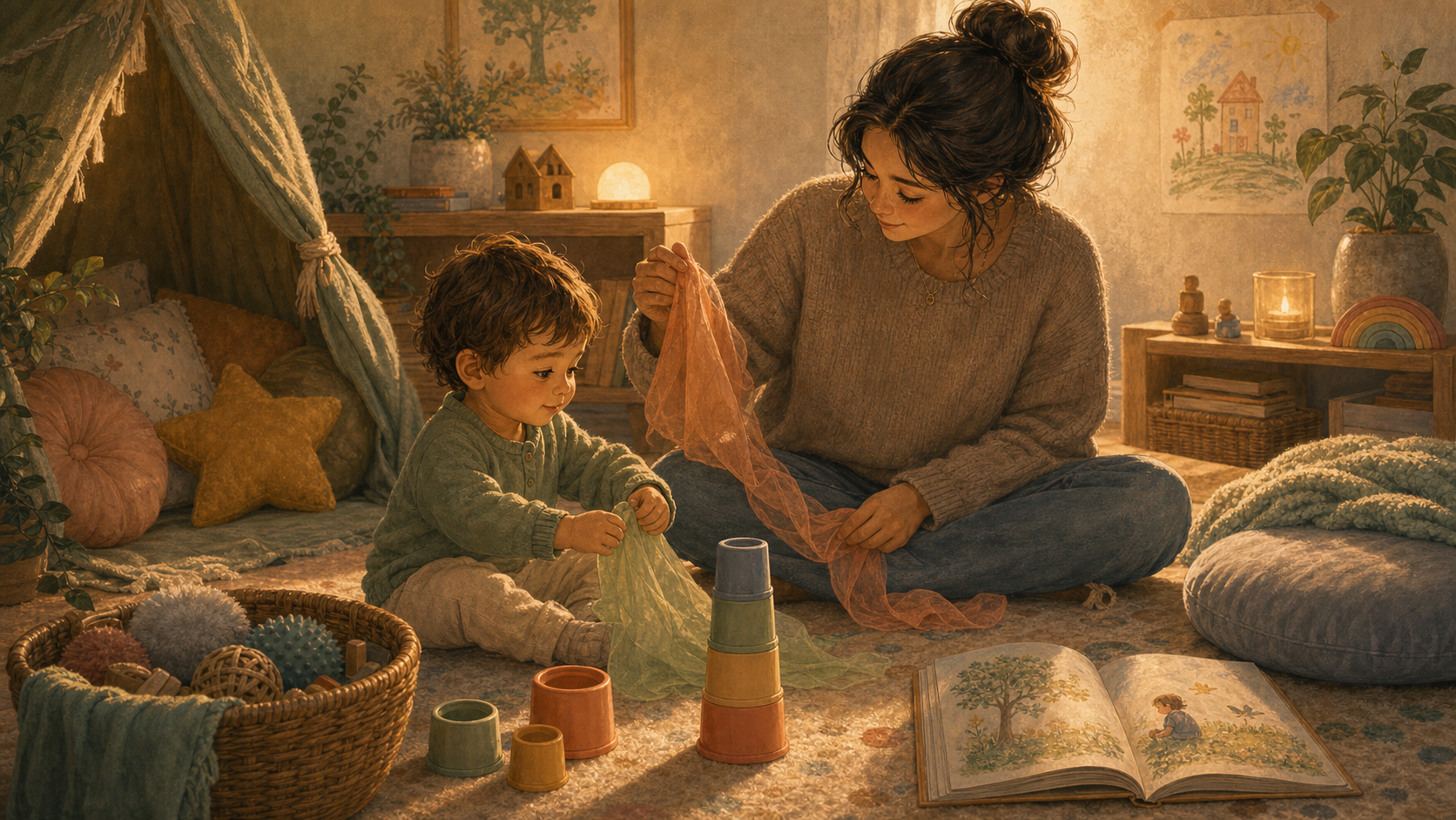 12 Calming Activities for Toddlers