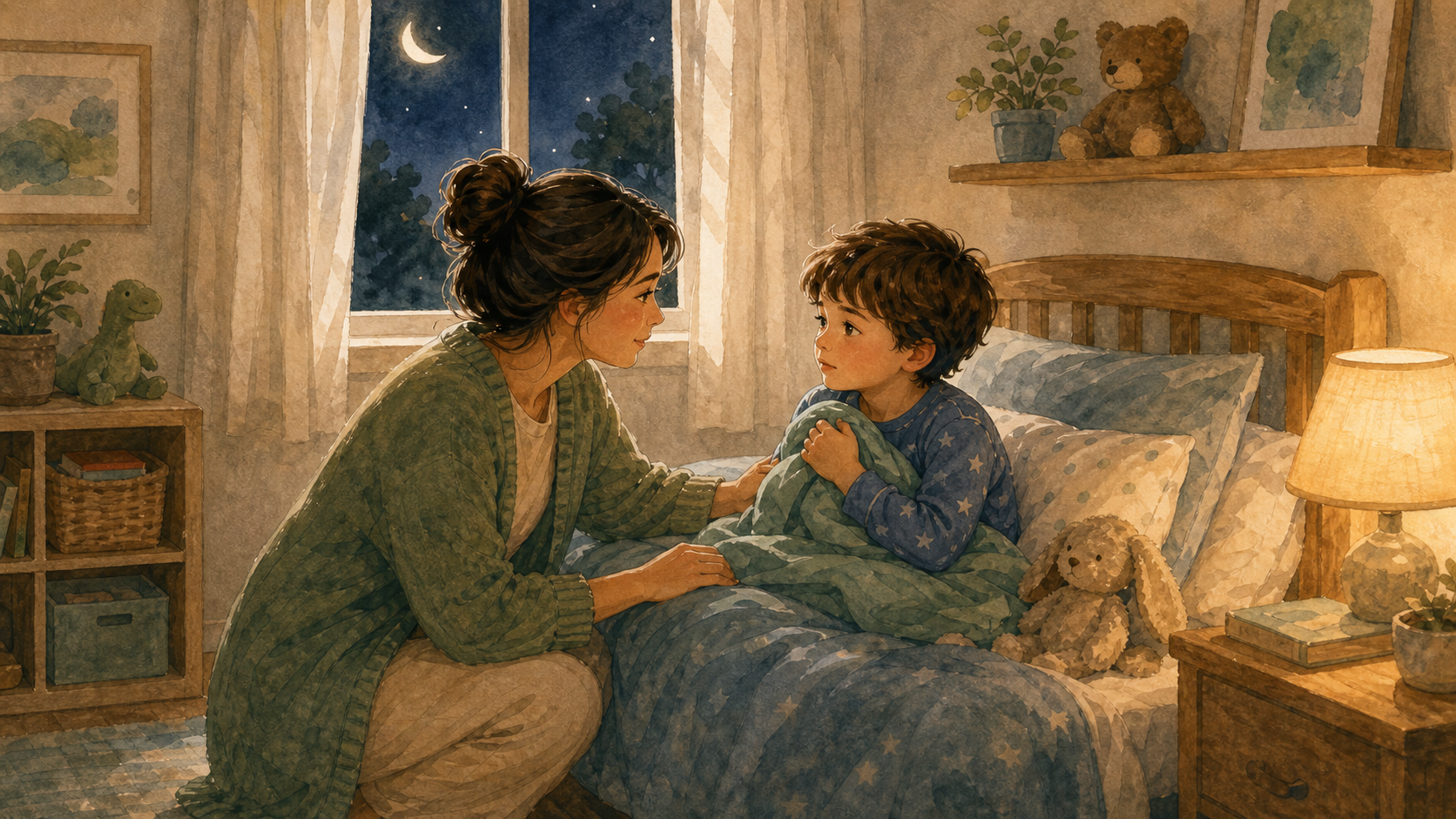 Child Wakes Up Crying for Mom or Dad: Why and What to Do