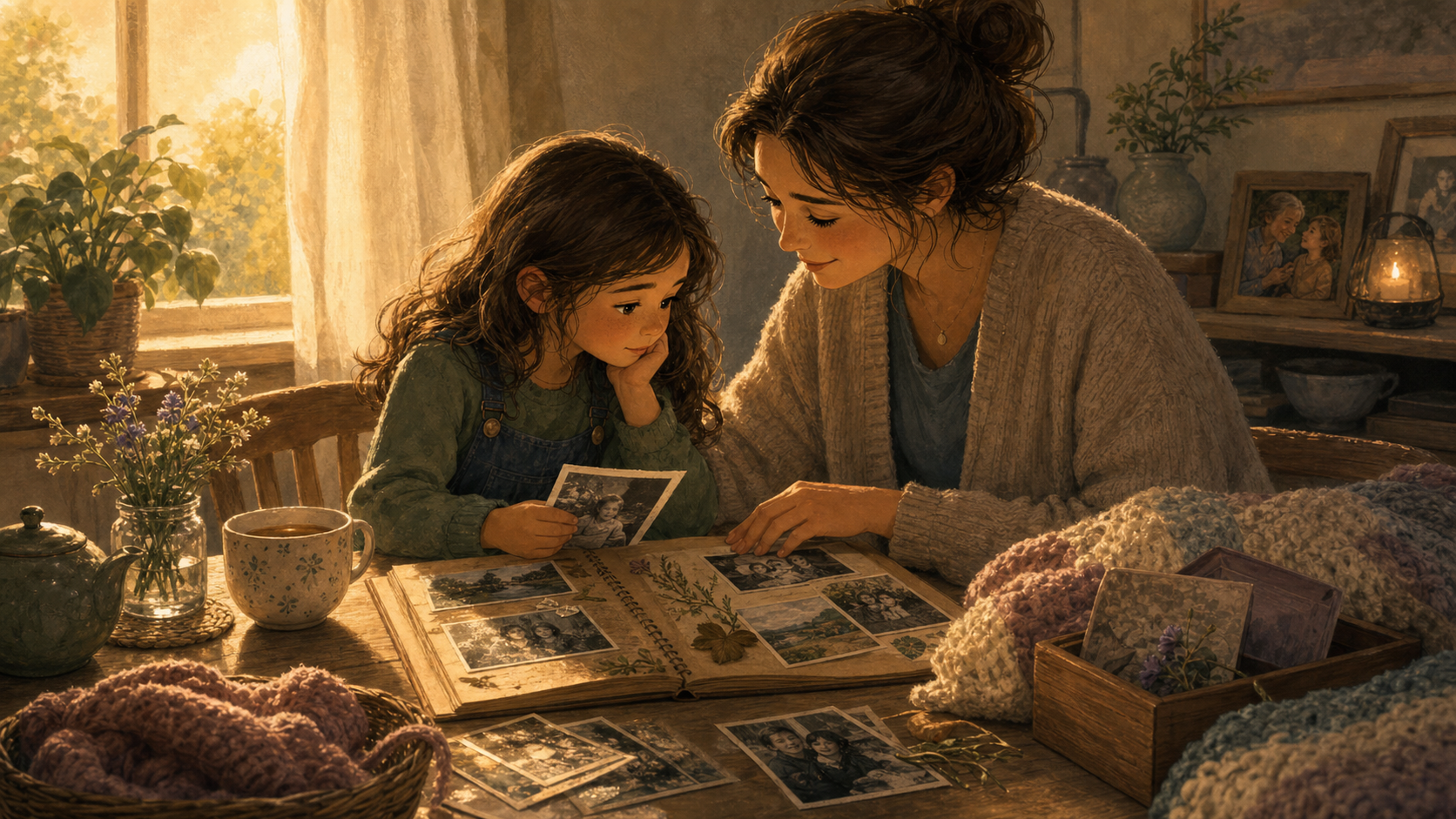 A Children's Story About a Grandparent Dying