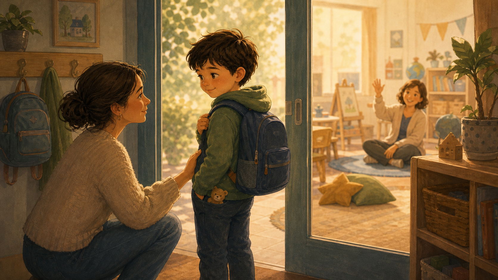 A Children's Story About Starting School