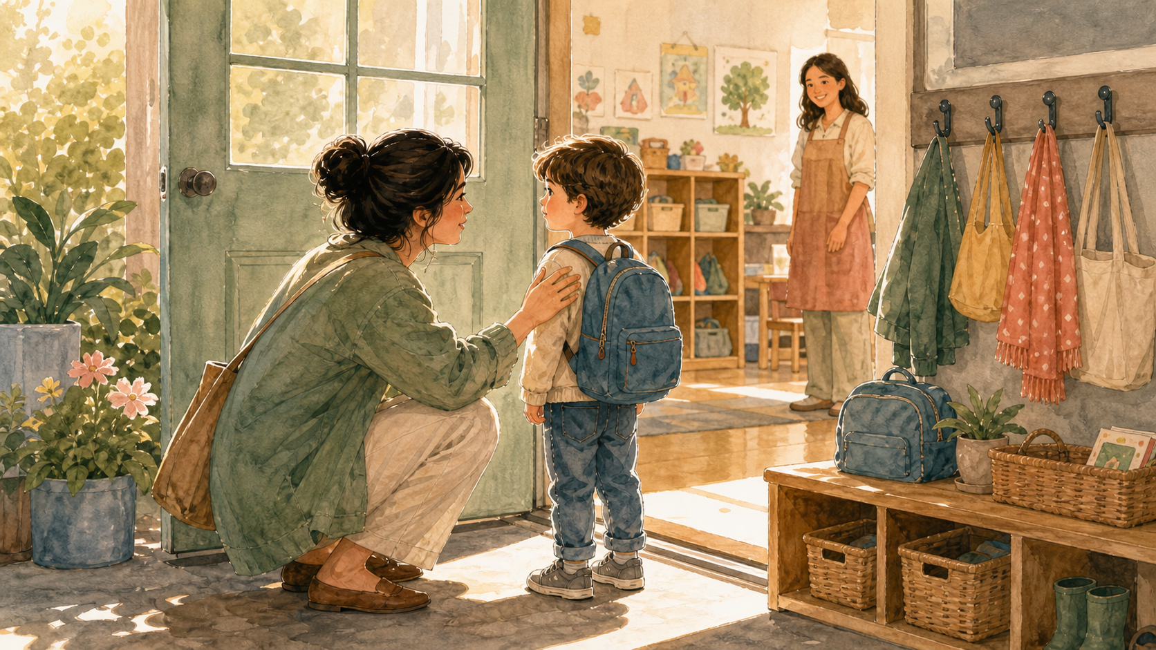 Separation Anxiety in 5-Year-Olds at Kindergarten