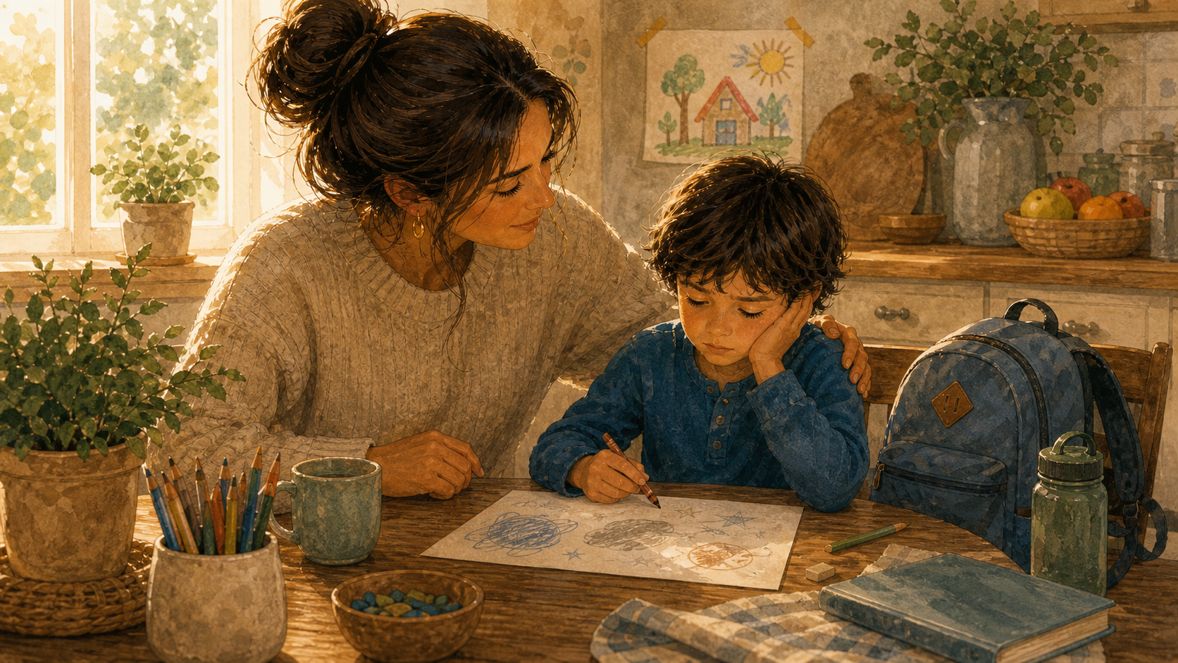 Signs of Anxiety in 6-Year-Olds